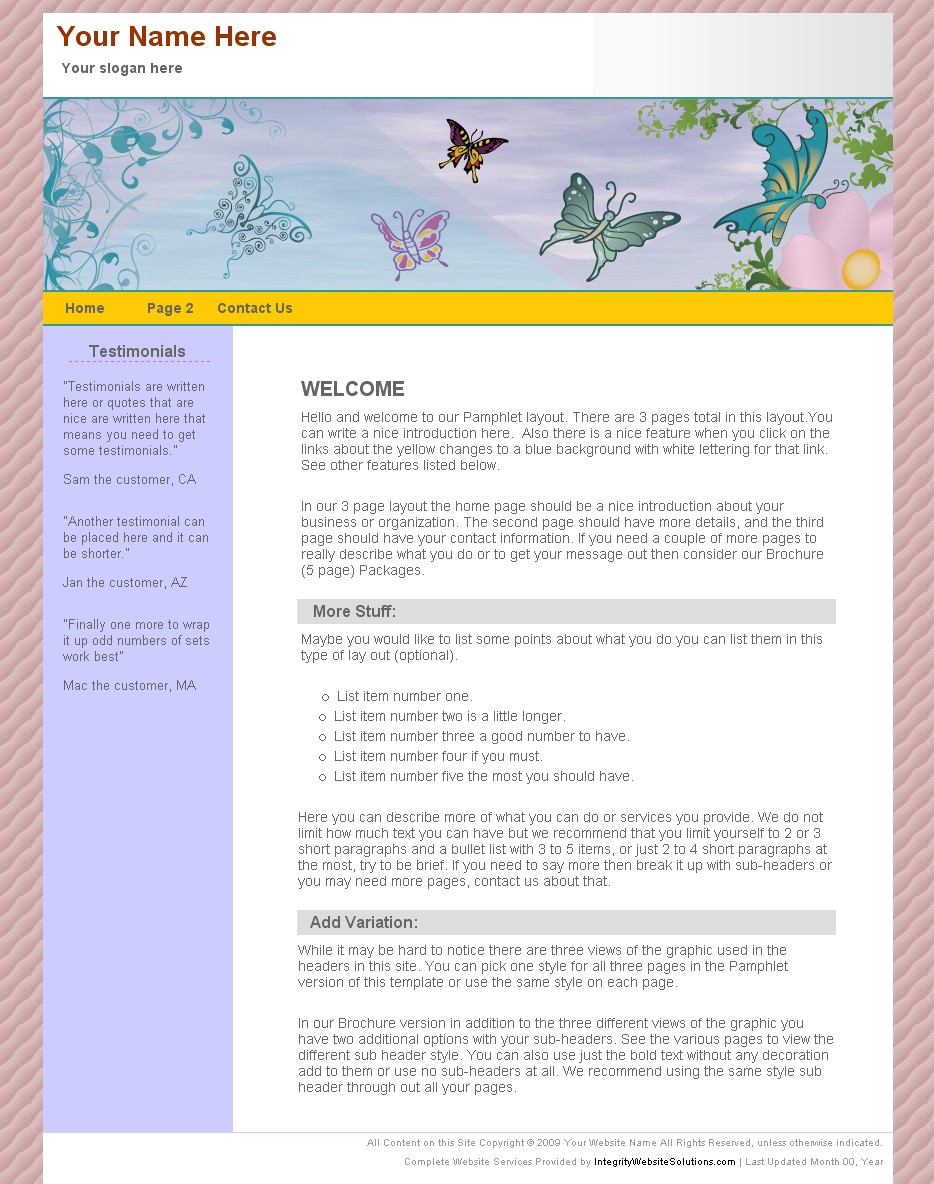 PM01033 Home page